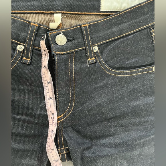 Rag & Bone skinny dark resin wash Harrow MSRP$218 - Picture 3 of 8